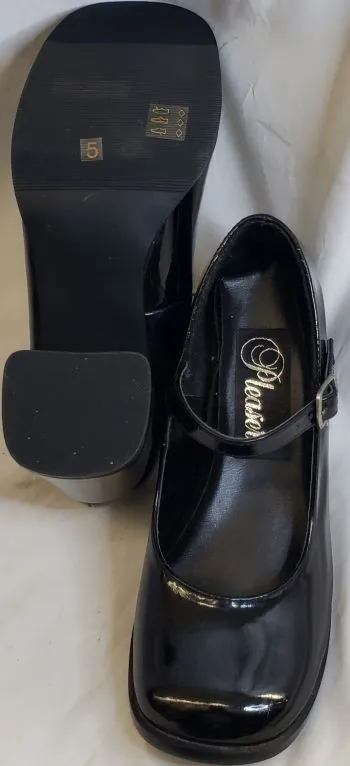 3" Pacifica -- Women's Mary Jane Shoe -- Black Patent
