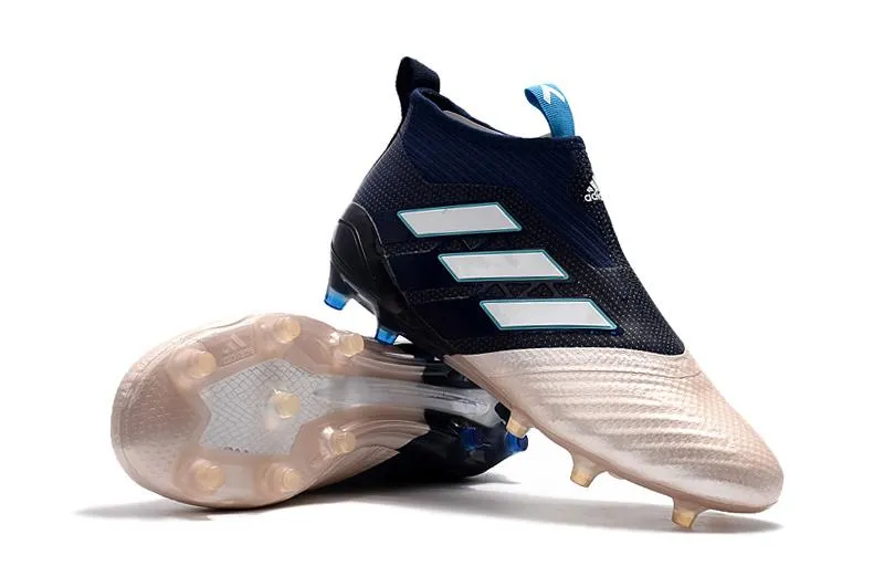 Adidas ACE Purecontrol FG Football shoes Gold/Blue/White