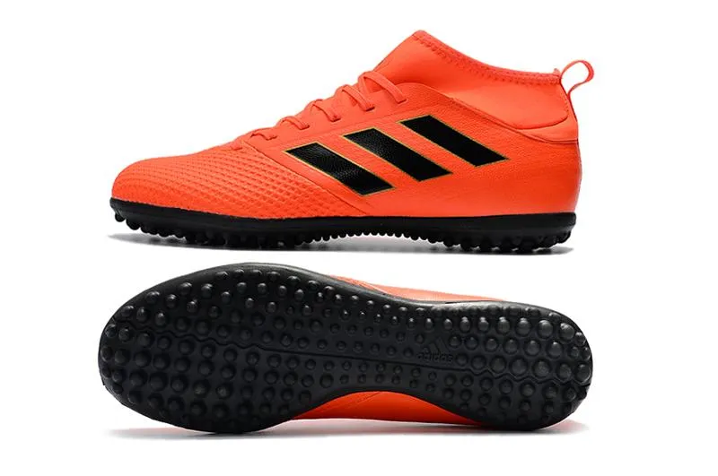 Adidas ACE TF Super Grass Spike Football Shoes Orange/Black