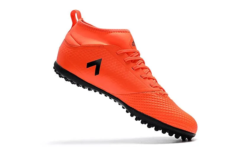 Adidas ACE TF Super Grass Spike Football Shoes Orange/Black