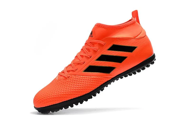 Adidas ACE TF Super Grass Spike Football Shoes Orange/Black