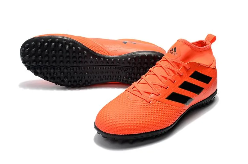Adidas ACE TF Super Grass Spike Football Shoes Orange/Black