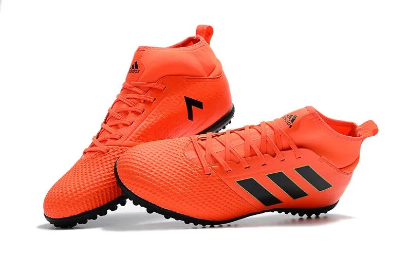 Adidas ACE TF Super Grass Spike Football Shoes Orange/Black