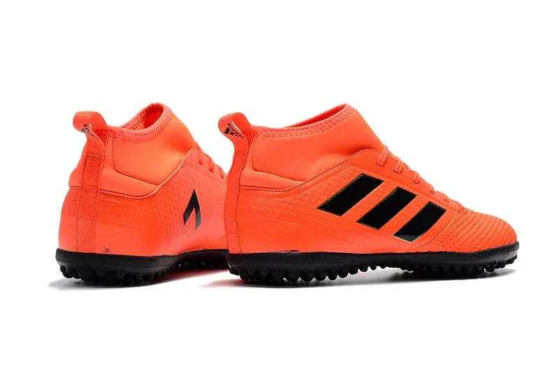 Adidas ACE TF Super Grass Spike Football Shoes Orange/Black