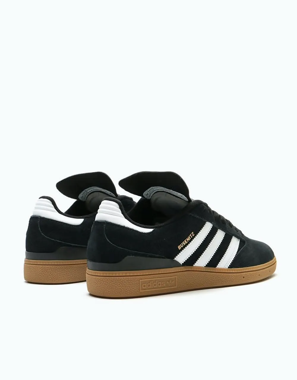 adidas Busenitz Pro Skate Shoes - Black/Running White/Metallic Gold