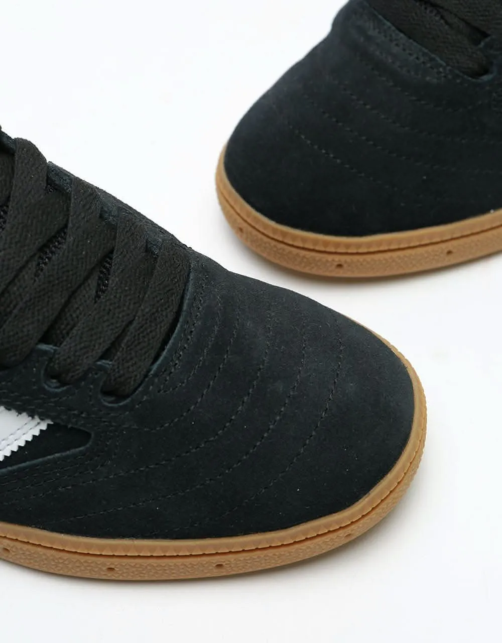 adidas Busenitz Pro Skate Shoes - Black/Running White/Metallic Gold