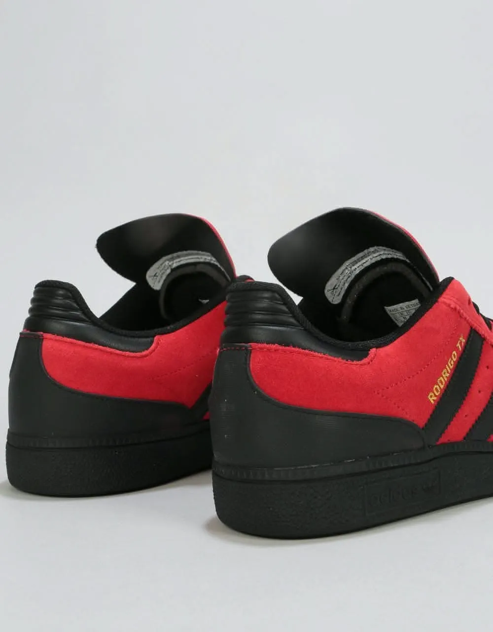 adidas Busenitz Pro x Rodrigo Skate Shoes - Scarlet/Black/Gold