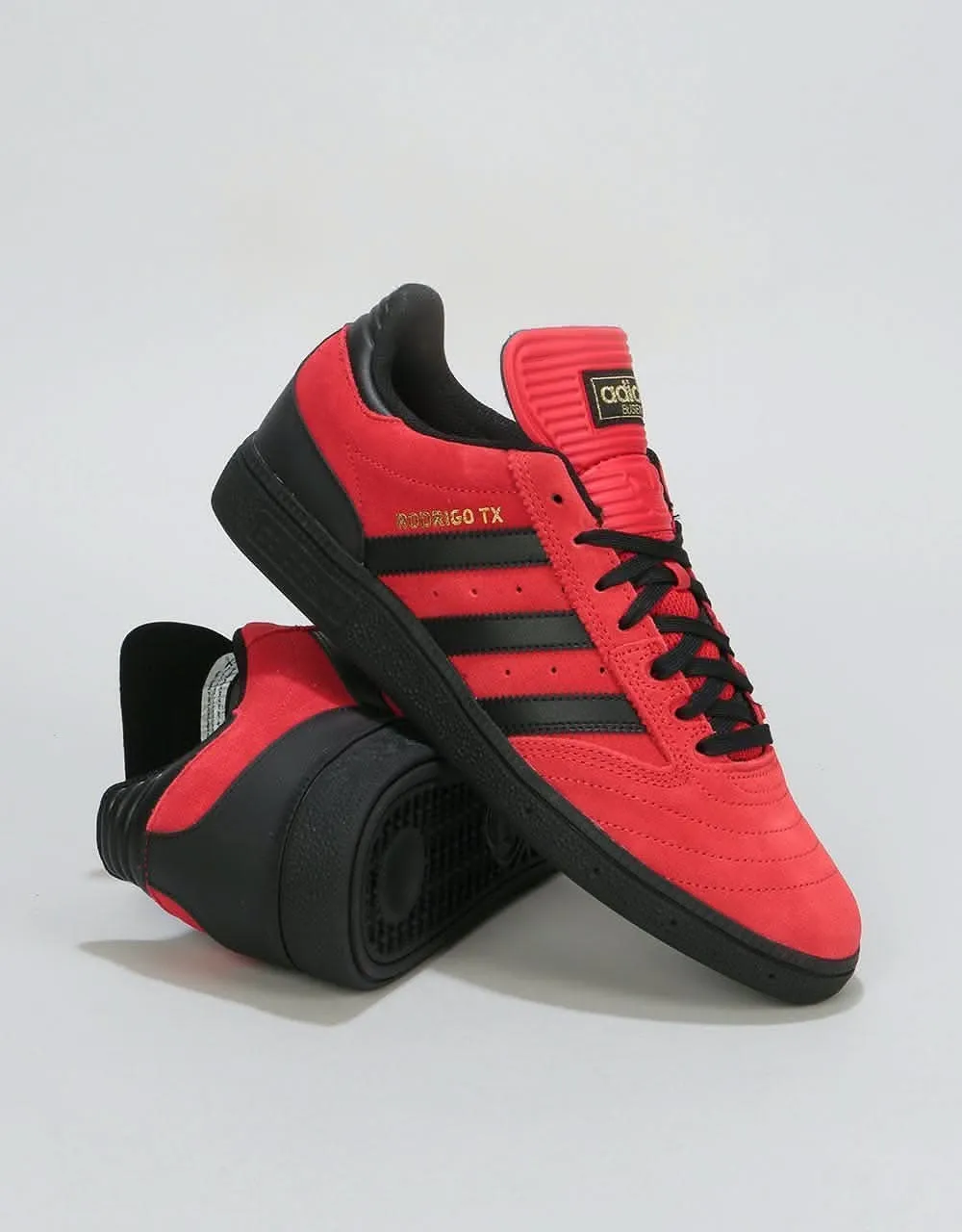 adidas Busenitz Pro x Rodrigo Skate Shoes - Scarlet/Black/Gold