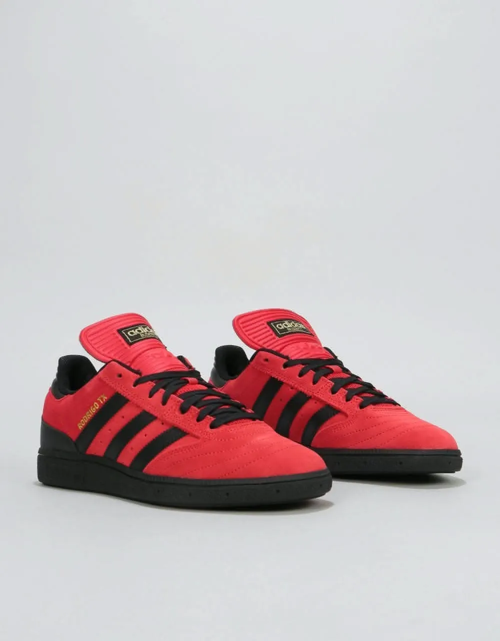 adidas Busenitz Pro x Rodrigo Skate Shoes - Scarlet/Black/Gold