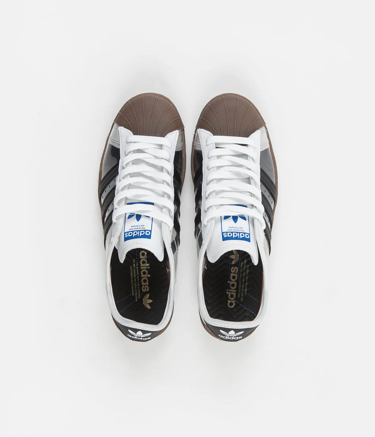 Adidas Superstar 80's 'Blondey' Shoes - White / Core Black / Gum