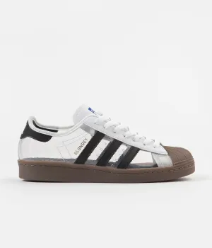 Adidas Superstar 80's 'Blondey' Shoes - White / Core Black / Gum