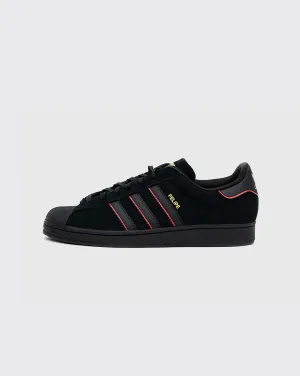 Adidas Superstar ADV x Felipe Gustavo Shoe - Black/Scarlet/Gold