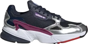Adidas Wmns Falcon 'Navy Silver' sneakers, blue