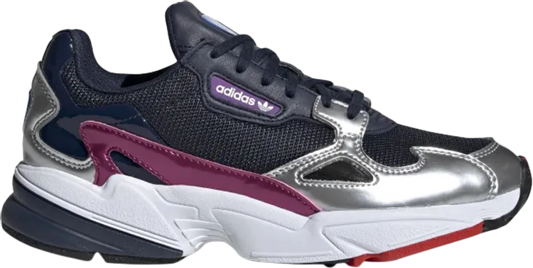 Adidas Wmns Falcon 'Navy Silver' sneakers, blue