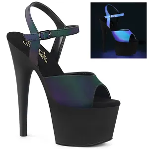 Adore-709REFL Green Multi Reflective 7" Heel (Speed Heels)