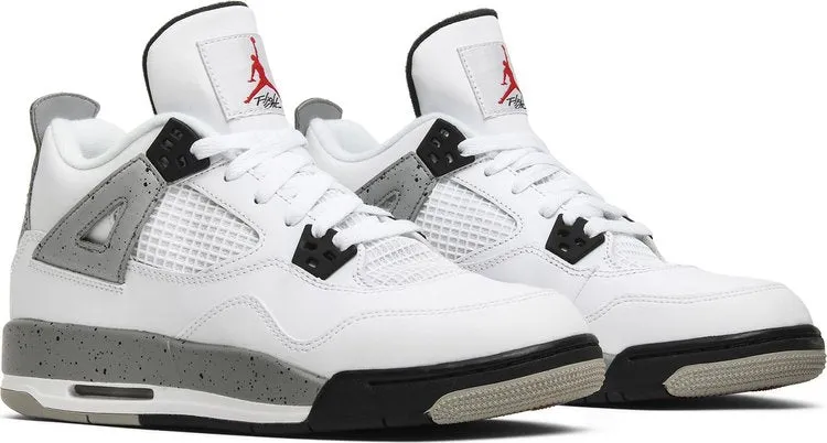 Air Jordan 4 Retro OG BG Cement 2016 sneakers, white