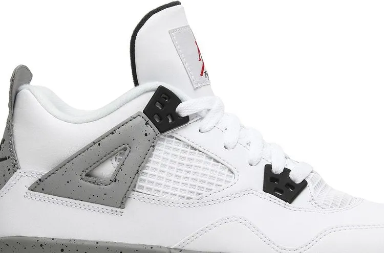 Air Jordan 4 Retro OG BG Cement 2016 sneakers, white