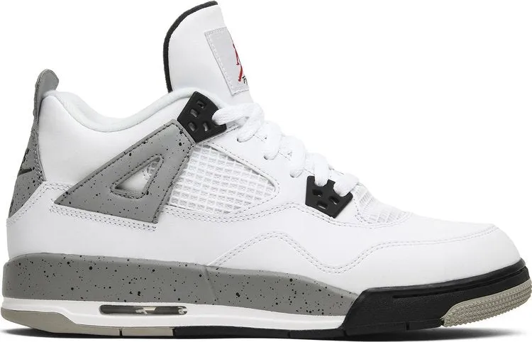 Air Jordan 4 Retro OG BG Cement 2016 sneakers, white