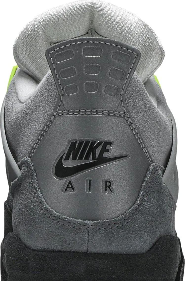 Air Jordan 4 Retro SE Neon 95 sneakers, gray