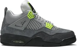 Air Jordan 4 Retro SE Neon 95 sneakers, gray