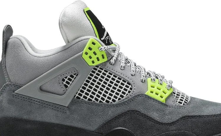 Air Jordan 4 Retro SE Neon 95 sneakers, gray