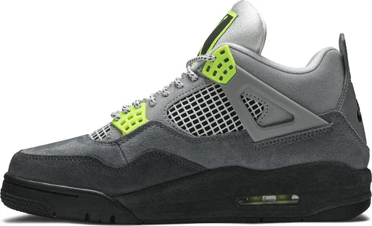 Air Jordan 4 Retro SE Neon 95 sneakers, gray