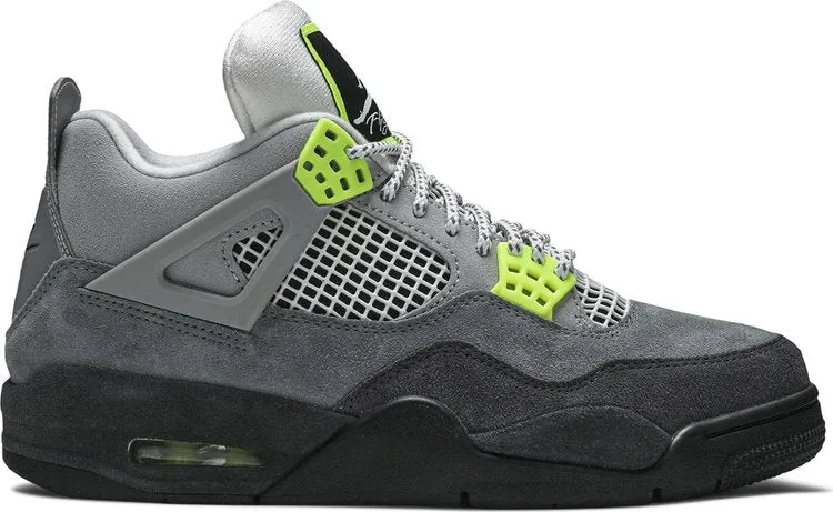 Air Jordan 4 Retro SE Neon 95 sneakers, gray