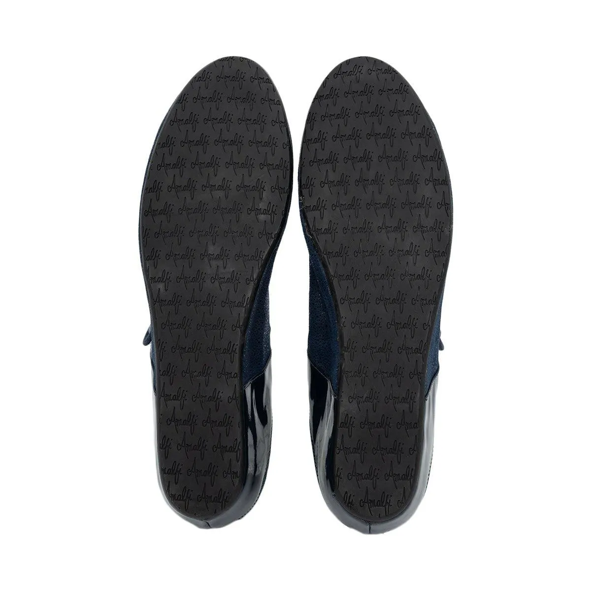 Amalfi For James Inglis Wedge Shoes Leather Blue Colour For Women