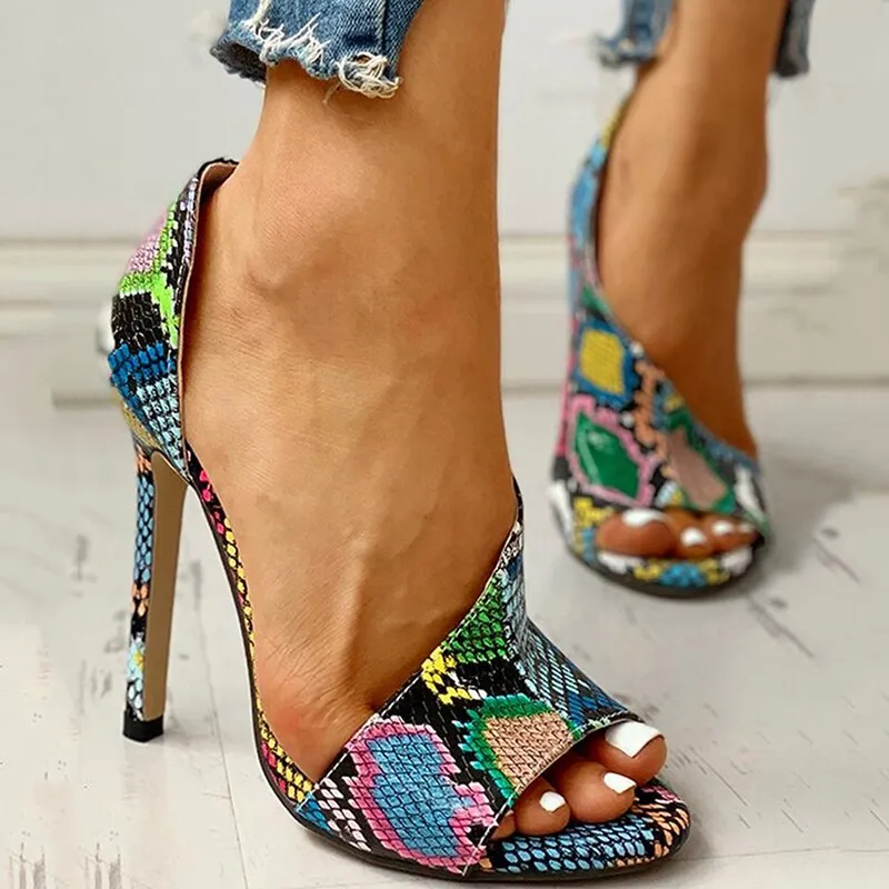 Amozae---Summer Shoes   New women's Sandals Fashion Open Toe High Heel Sandals Rome   Casual Thin Heel Sandals