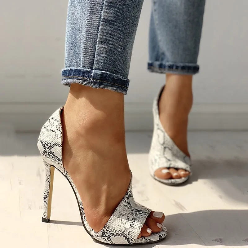 Amozae---Summer Shoes   New women's Sandals Fashion Open Toe High Heel Sandals Rome   Casual Thin Heel Sandals