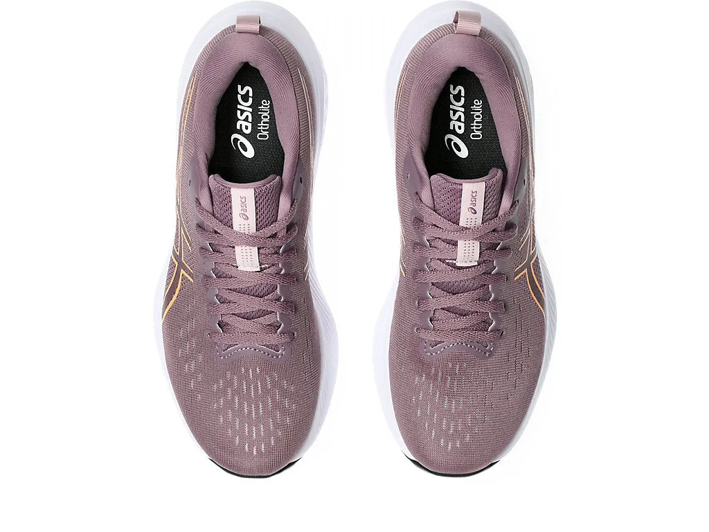 Asics Gel Excite 10 Ladies Running Shoes - Dusty Mauve/Faded Orange
