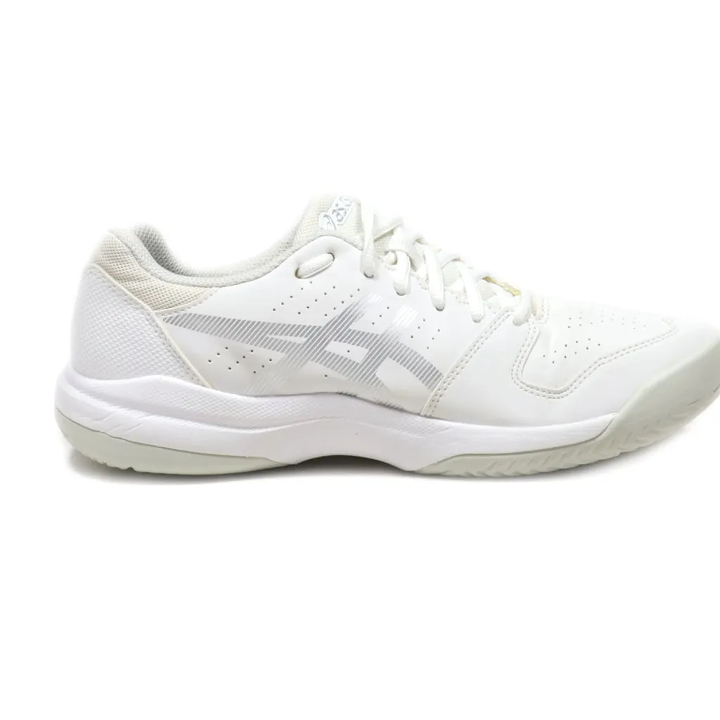 Asics Gel-Game Sport Shoes Pu Leather White Colour For Women