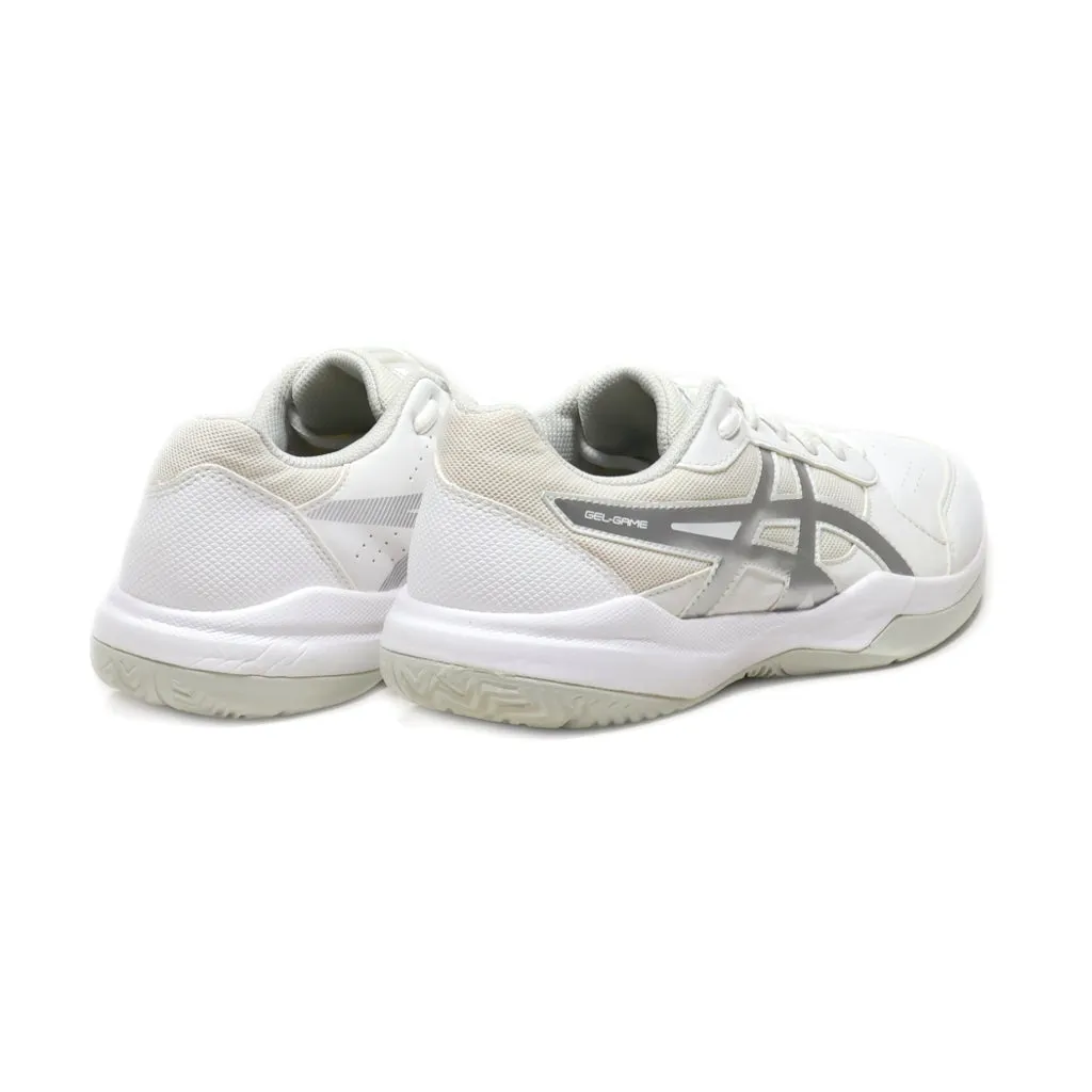 Asics Gel-Game Sport Shoes Pu Leather White Colour For Women