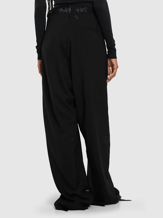 Balenciaga   Barathea fluid wool skater pants 