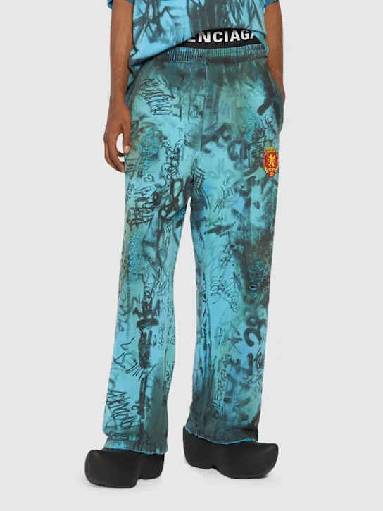 Balenciaga   Skater cotton pants 