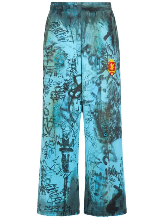 Balenciaga   Skater cotton pants 