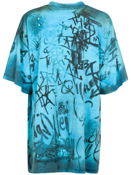 Balenciaga   Skater vintage cotton t-shirt 