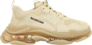 Balenciaga Triple S Sneaker Clear Sole - Off White