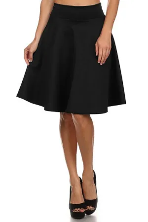 Black Skater Skirt