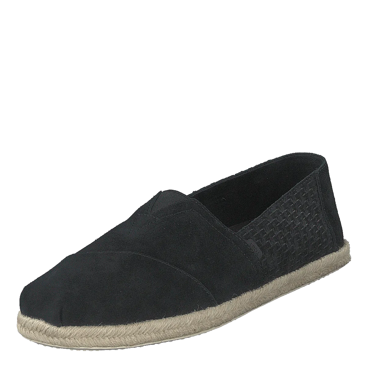 Black Suede Emb/rope Mn Alpr E Black