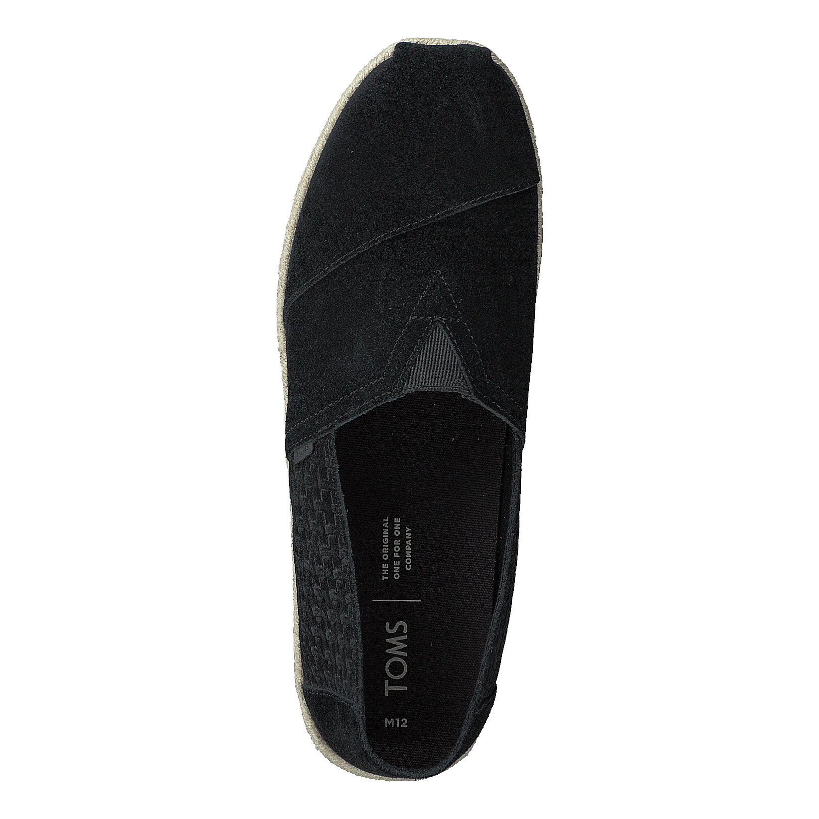 Black Suede Emb/rope Mn Alpr E Black