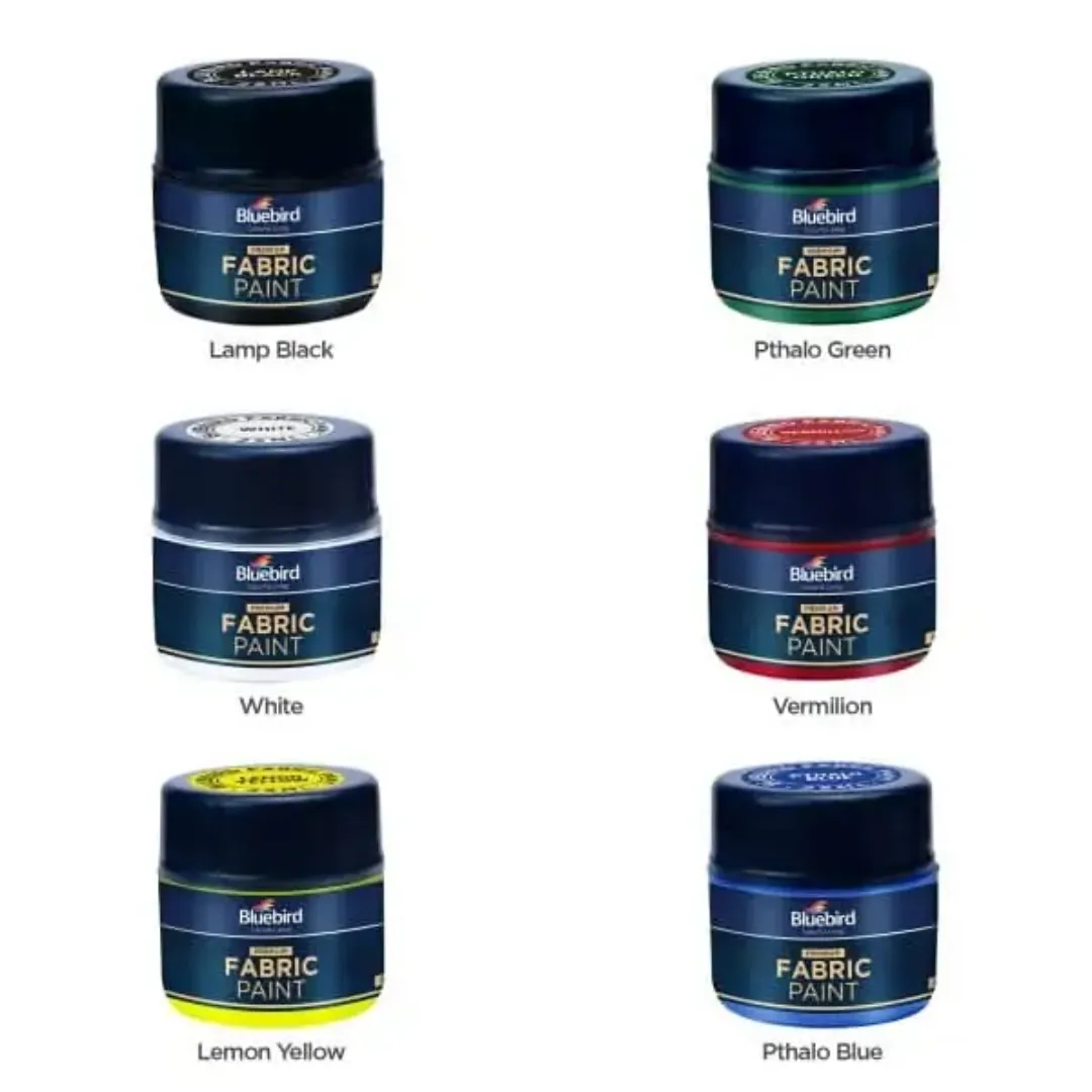 Bluebird Fabric Paints Primary Color 25 ml
