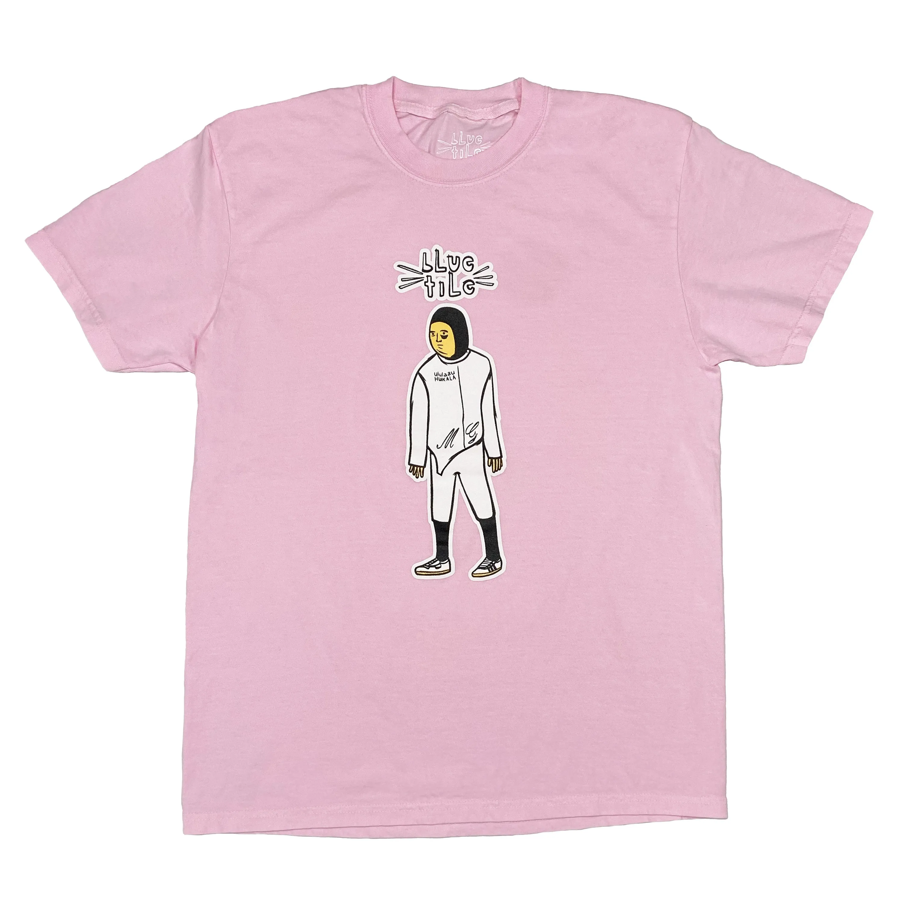 BLUETILE FAVORITE SKATER TEE PINK