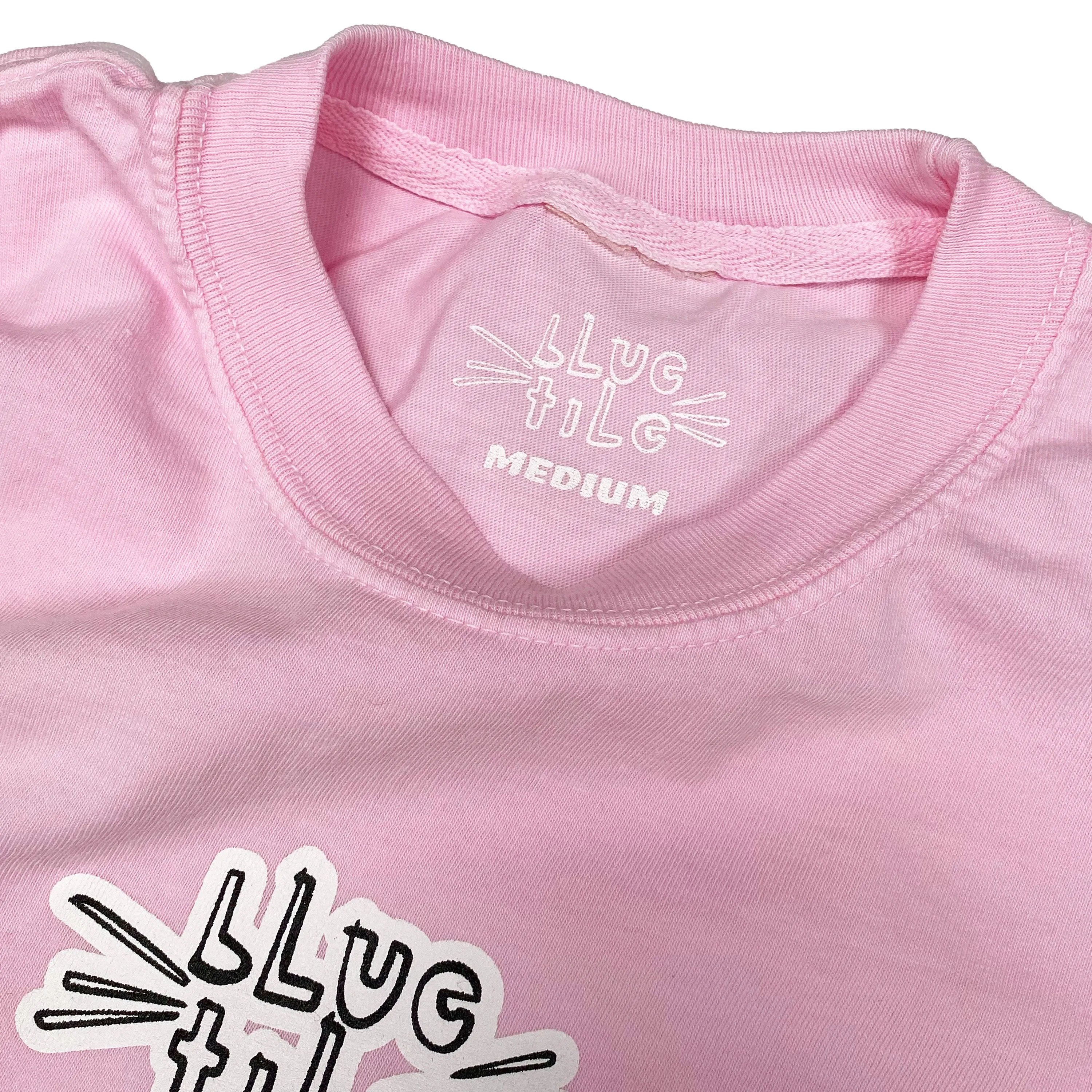 BLUETILE FAVORITE SKATER TEE PINK