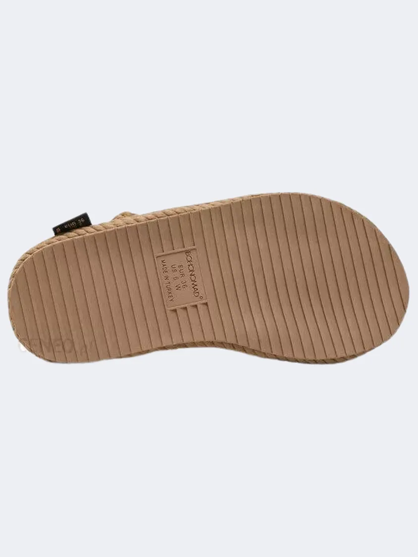 Bohonomad Rome Rope Women Lifestyle Sandals Beige