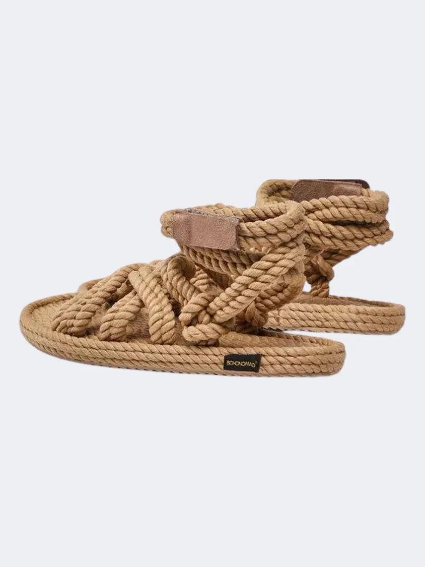 Bohonomad Rome Rope Women Lifestyle Sandals Beige