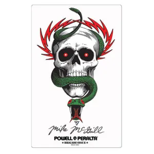 Bones Brigade Mike McGill Skull & Snake Sticker