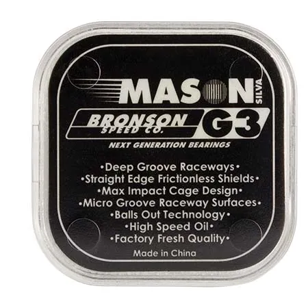 Bronson Speed Co. Mason Silva Pro G3 Bearings