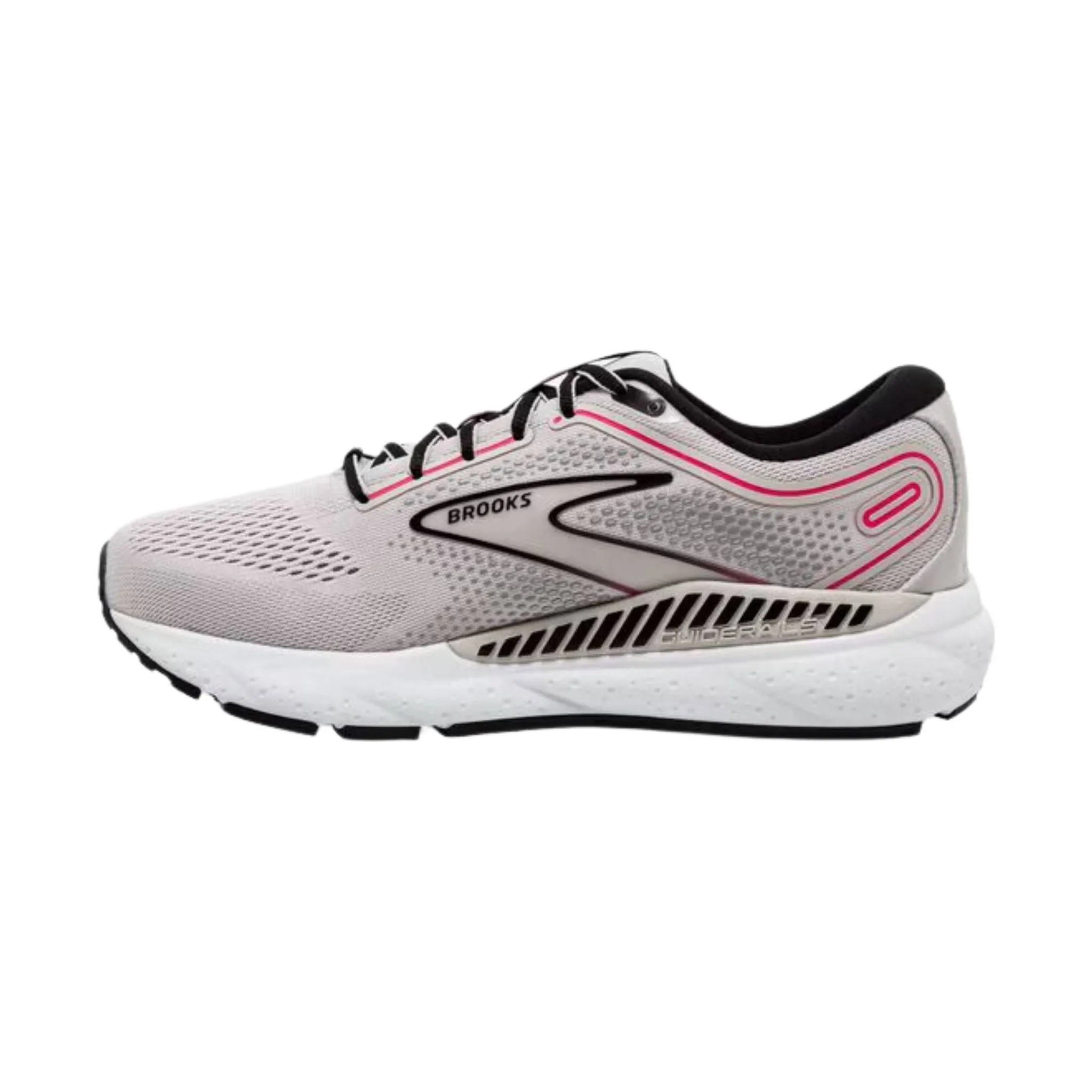 Brooks Women's Ariel GTS 23 Road Running Shoes - Grey/Black/Pink- ONLINE STORE CREDIT/EXCHANGE ONLY