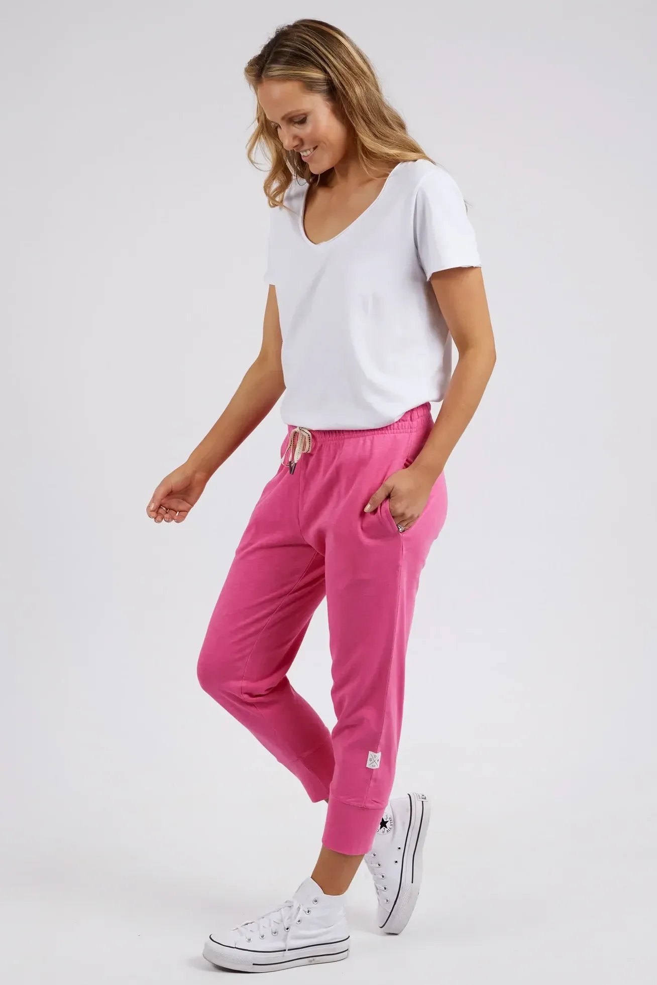Brunch Pant in Shocking Pink